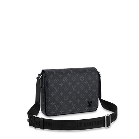 louis vuitton men's brooklyn pm messenger bag date made|District PM Monogram Eclipse .